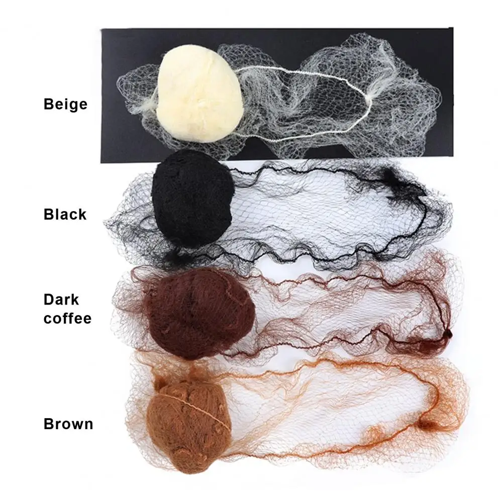 20Pcs Ballet Bun Hair Net Hair Net Breathable Ballet Buns Hair Net Set for Women Girls Stretchy Nylon Mesh Covers for Nurses