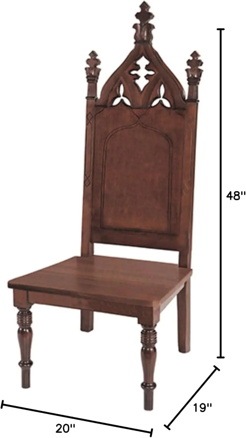 Smith Cathedral Collection Church Side Chair, 48 Inch