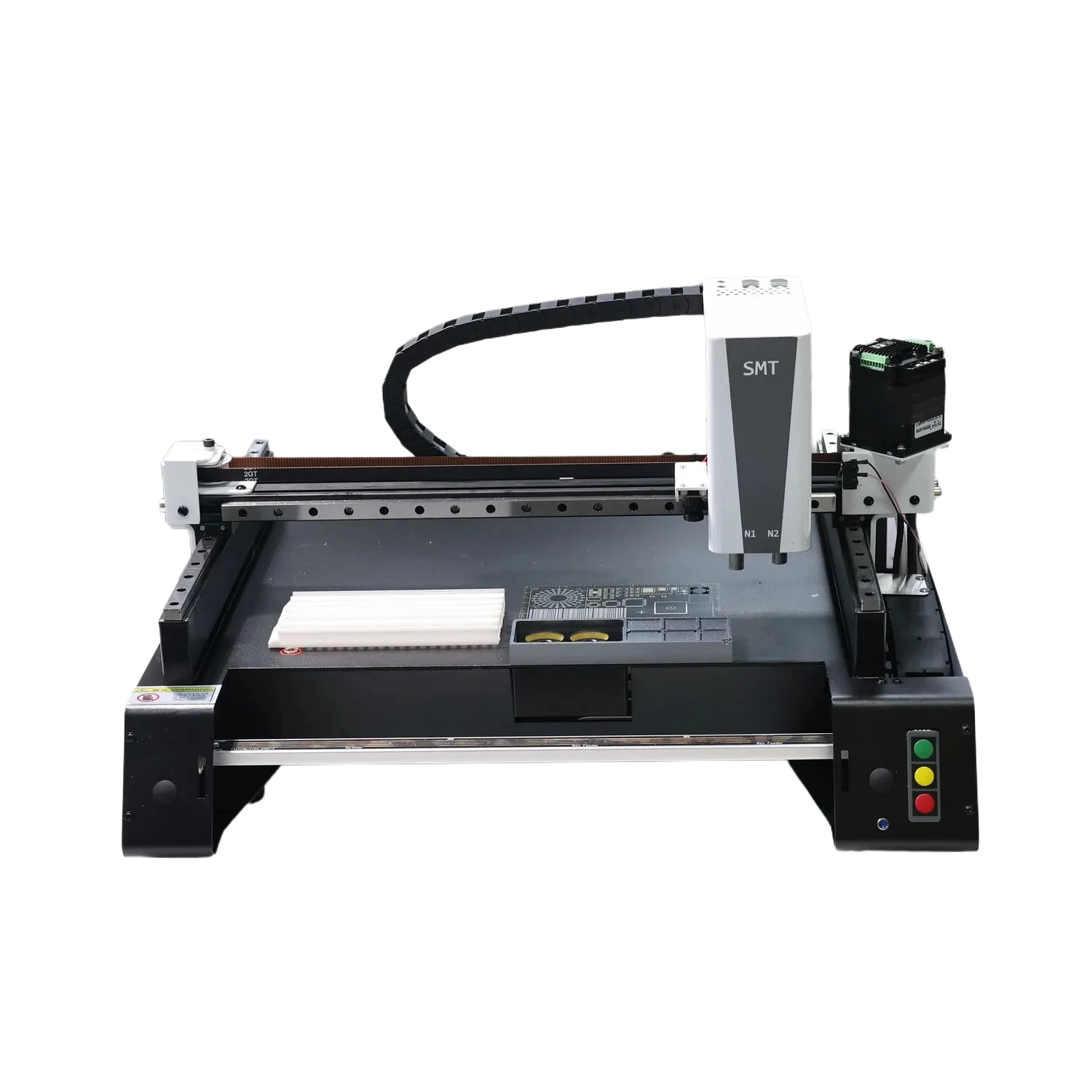 V5 PRO Benchtop SMT Equipment - Auto Nozzle Changer & Mark Recognition For R&D/Lab Use