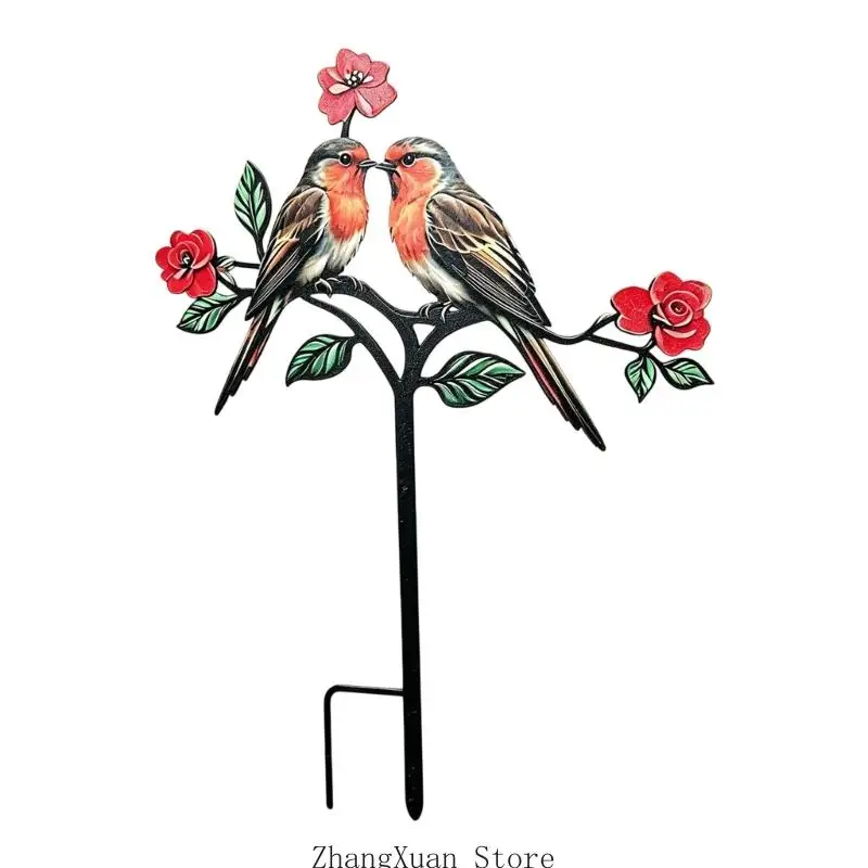 Outdoor Metal Bird deck For Garden deck And cenotaph Space With permanent Finish 3XUF