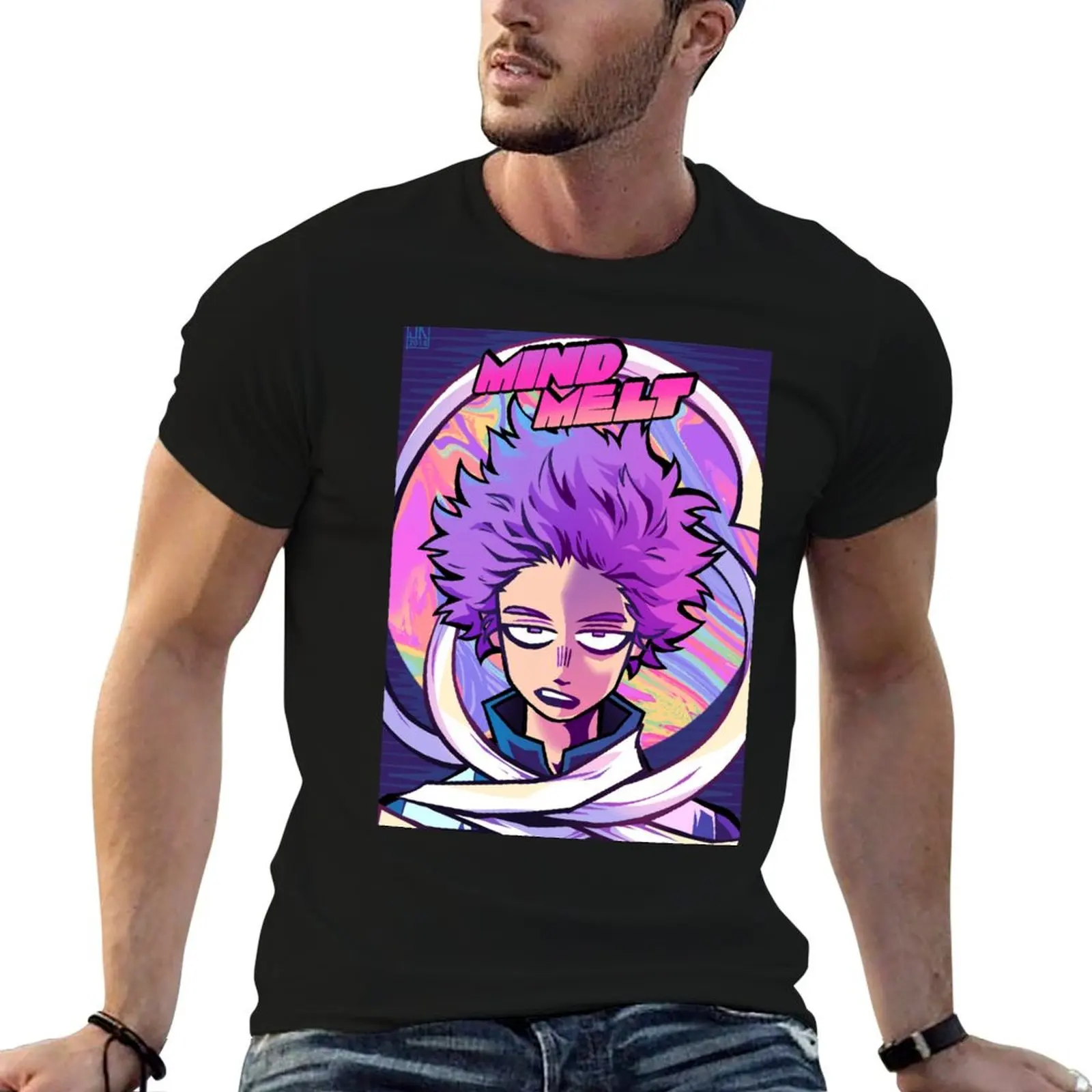 

Shinsou Hitoshi T-Shirt t shirts for man pack cotton men t shirt cotton 100% T-Shirt