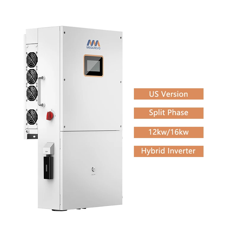 Megarevo US Version R12KLNA R16KLNA 12kw 16kw Split Phase Hybrid Solar Inverter