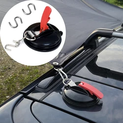 Vacuum Suction Cup Anchor with Fixed Hook Multifunction Heavy-Duty Suction Cup Hook for Household Car Camping Rope Pet Anchor