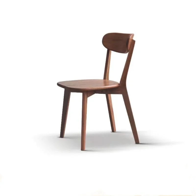 Dining chair, solid wood household chair, dining table chair, retro Italian style, dedicated