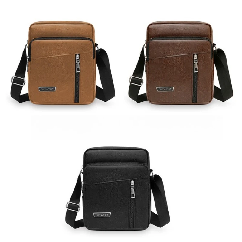 

New Messenger Bag Casual Shoulder Bag Men's Bag Men's Bag Middle-aged Mobile Phone Bag Men's Backpack