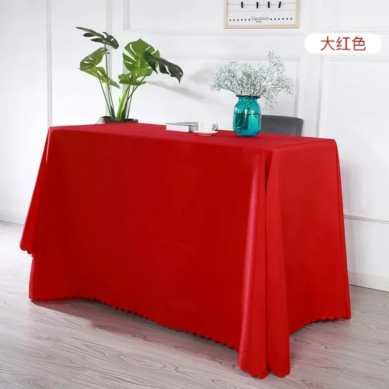 

Exhibition rectangular tablecloth Advertising event conference tablecloth skyblue