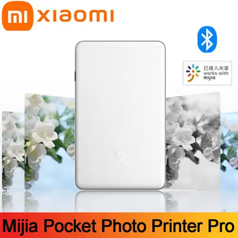 Xiaomi mijia Pocket Photo Printer Pro 313dpi Thermal Sublimation
