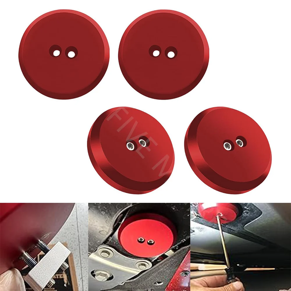 

Alloy aluminum lifting ice hockey jack pad adapter floor jack pad for 1997-2025 Corvette C5 C6 C7 C8/Porsche 944 964 993 96 997
