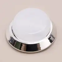 OT 001000 Una cubierta de lente con base de luz de techo redonda 8732777   Ajuste para Chevy Camaro Chevelle Nova Vega Pontiac Firebird 1971 1972 1973