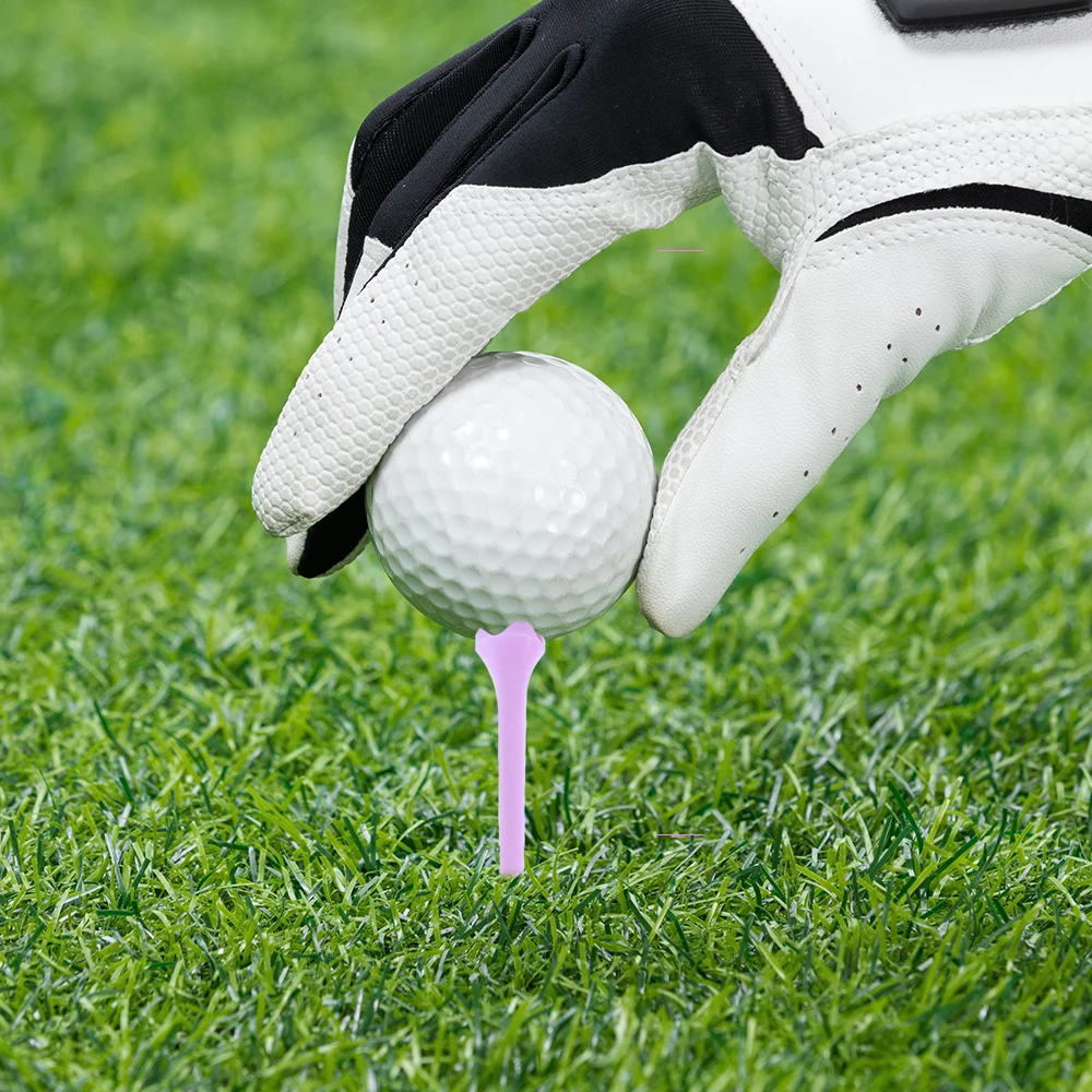 Professional and durable golf plastic studs, pink tee TEE is the best gift for ladies and friends