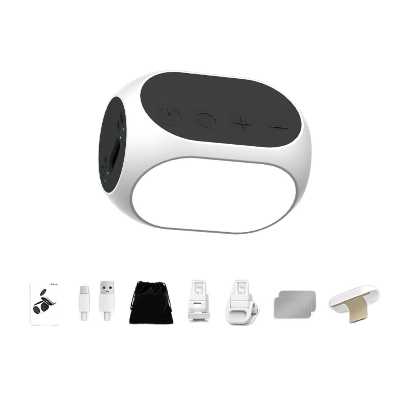 Rechargeable Camera Fill Light With Mount 3 Temperature Settings Adjustable Brightness For DJI Gimbals Stabilizer