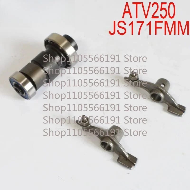 2PCS Rocker Arm Camshaft Swing Arm for 250cc ATV Quad Engine Valve Rocker Arm Assembly ATV Replacement Parts