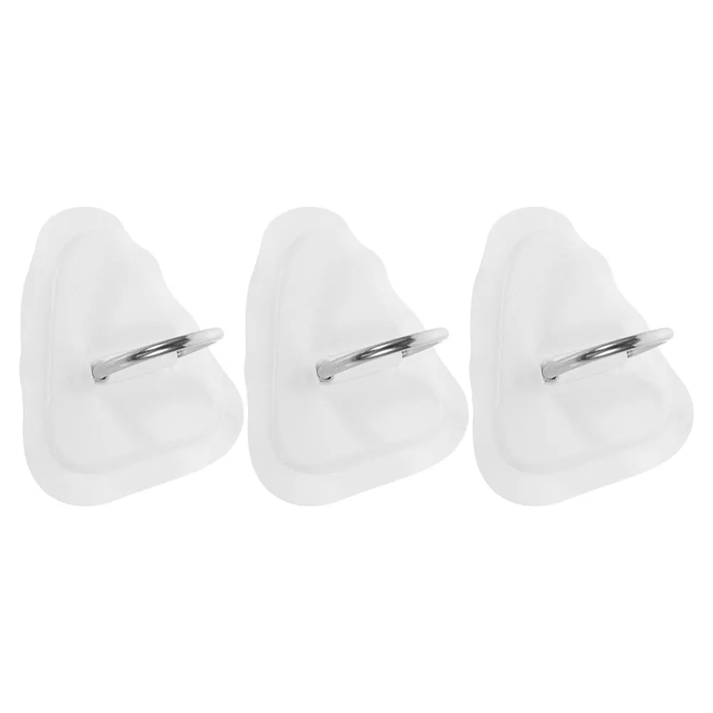 

3 Pcs Kayak Accessories Elastic Rope Buckles Boating Replace Canoe Bungee Cord Rings Pvc Accessory