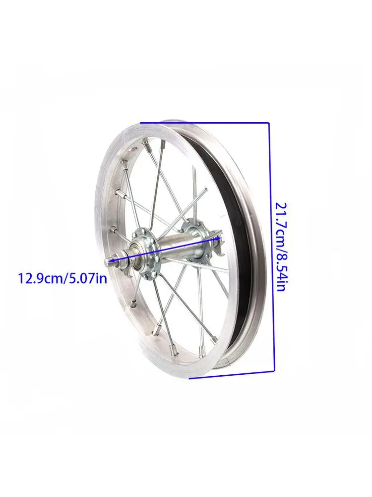 AliExpress NONE Bicycle Wheel Aluminum Alloy Wheel Rim 12 inch Bicycle Wheel Hub Front Wheel Assembly Accessories