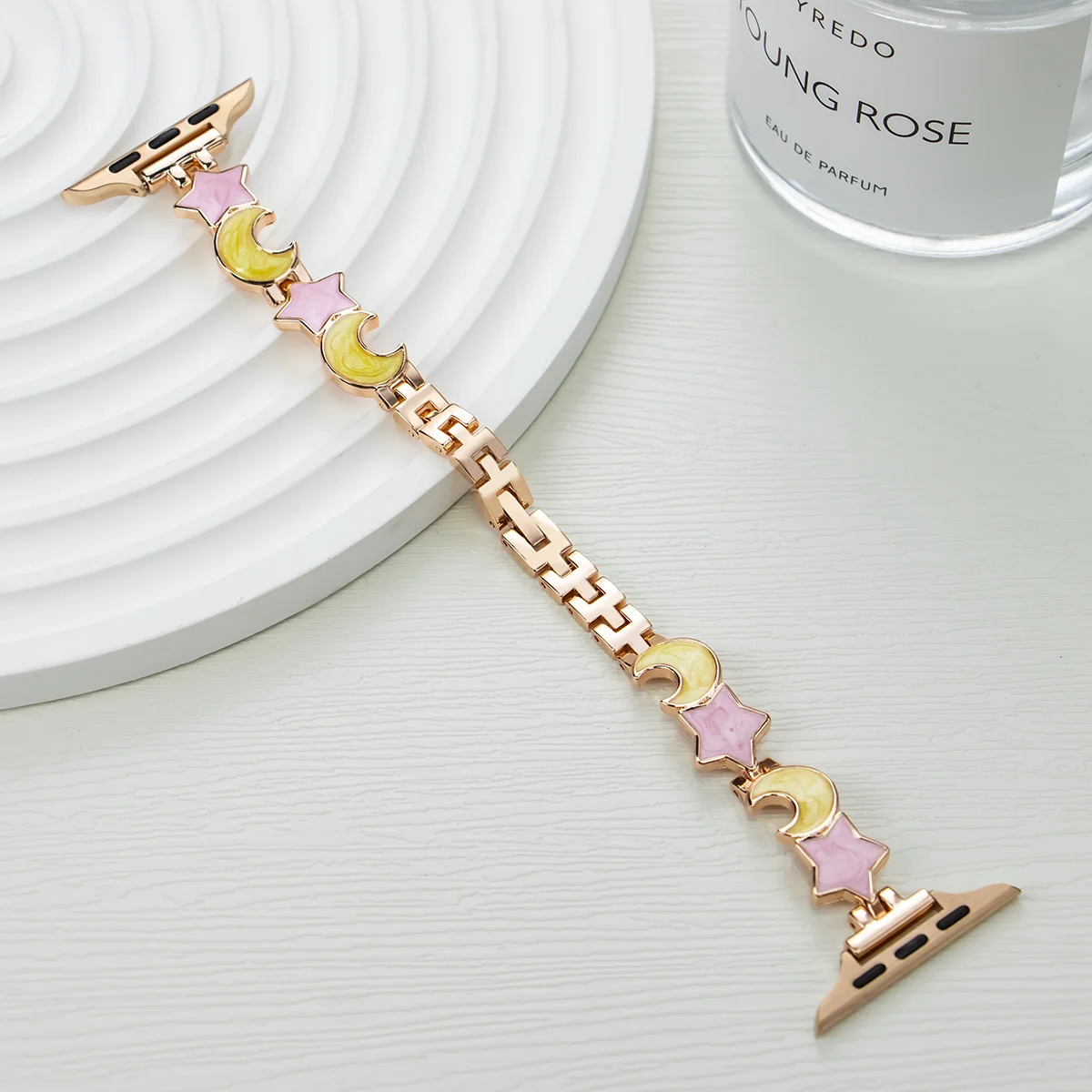 Stainless Steel Band for Apple Watch Ultra 3 49mm 11 10 9 87 41 45mm Jewelry Strap for iWatch Series 6 54 SE 44mm 38 40mm Correa - view 3