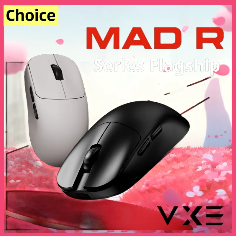 VGN VXE MAD R MAJOR Wireless Mouse PAW3950 Sensor FPS Gaming Mouse 8K Low Latency 36g Light Weight Customize Gaming Accessories