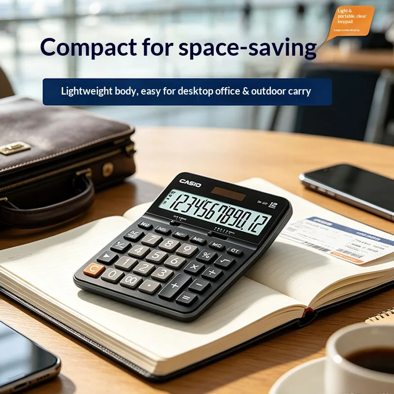 Casio AX-120B/DH-12/GX-120B Business Oversized Screen Calculator for Bank Counter Office Use. Large Font Is Clear. view 3