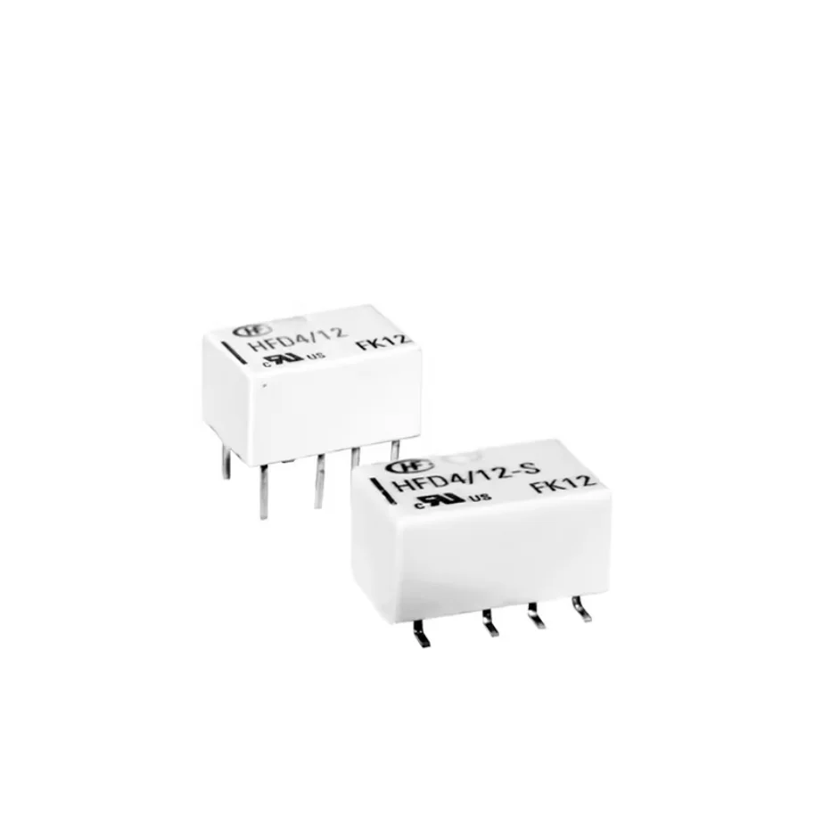 2PCS HFD4 /3 4.5-S 5-SR 12-S1R 24-LSR 3-LS1R 8Pin DIP SMD SMT 2A 3 4.5 5 12 24VDC 0.5A125VAC NEW Original Mini signal relay HFD4