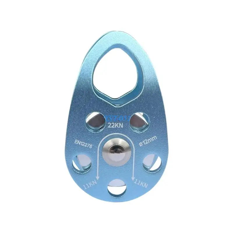 E15A Heavy Duty Aluminum Alloy Pulley Wheel With Ball Bearing For Lifting And Moving