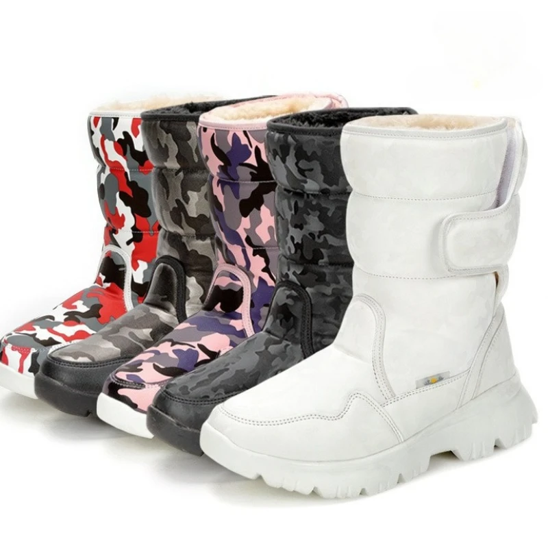 

Зимние детские ботинки2025, новые брендовые дизайнерские детские ботинки на толстой подошве, модные ботинки для девочек, простые противоскользящие женские универсальные зимние ботинки