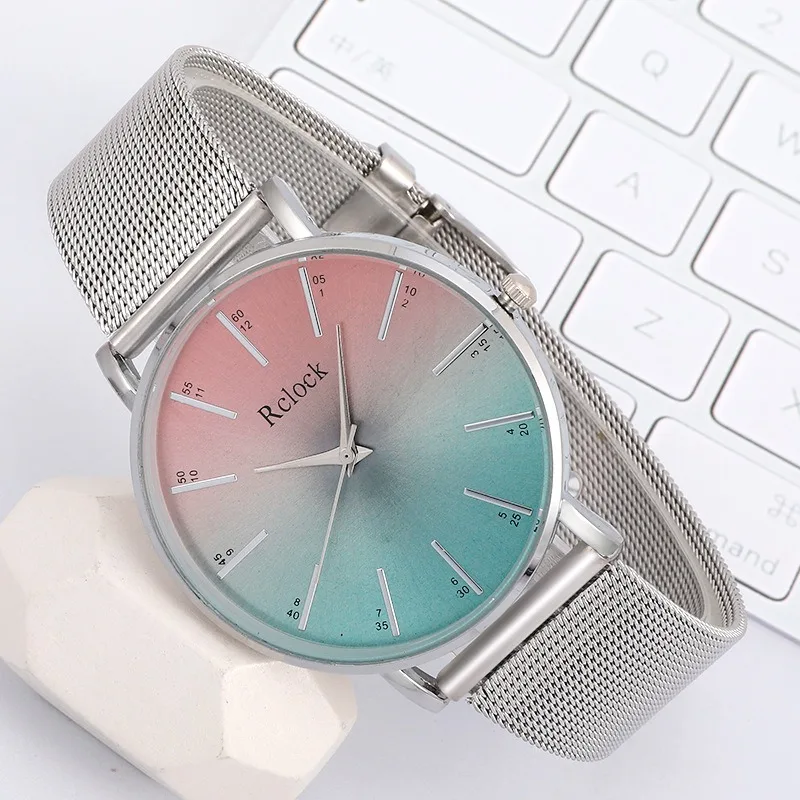 คู่นาฬิกาสําหรับคนรักแฟชั่นนาฬิกาควอตซ์ผู้ชายผู้หญิงกันน้ํากันน้ํานาฬิกาข้อมือคนรักนาฬิกา