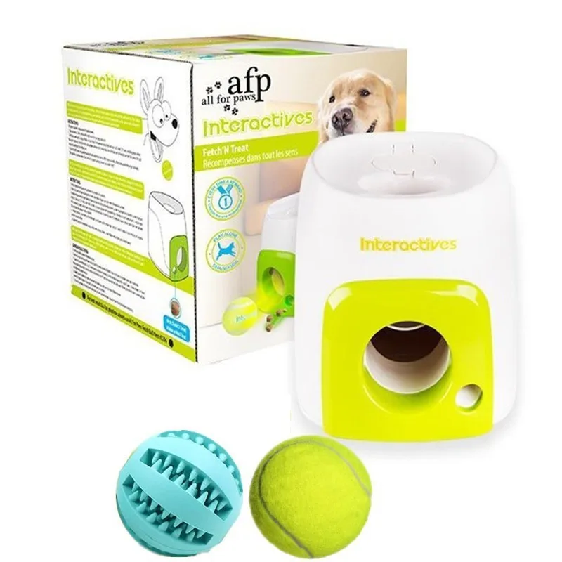 

Dog tennis ball food reward machine, educational interactive training, feeding dog toys, ball machine, pet supplies