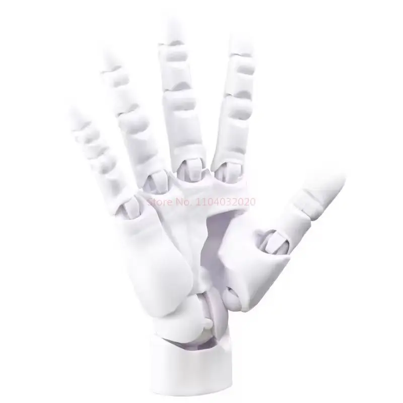 Halloween Themed Action Figurine With Movable Finger Joint Right Hand For Painting Collectible Model Desktop Decor Toy Xmas Gift