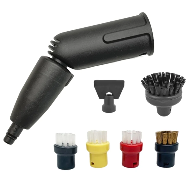 【RECOMMEND】فوهة Karcher SC1 SC2 SC3 SC4 SC5 SC7 مع فرشاة وتوربينات البخار 2.863-159.0 للأجزاء الأنظف