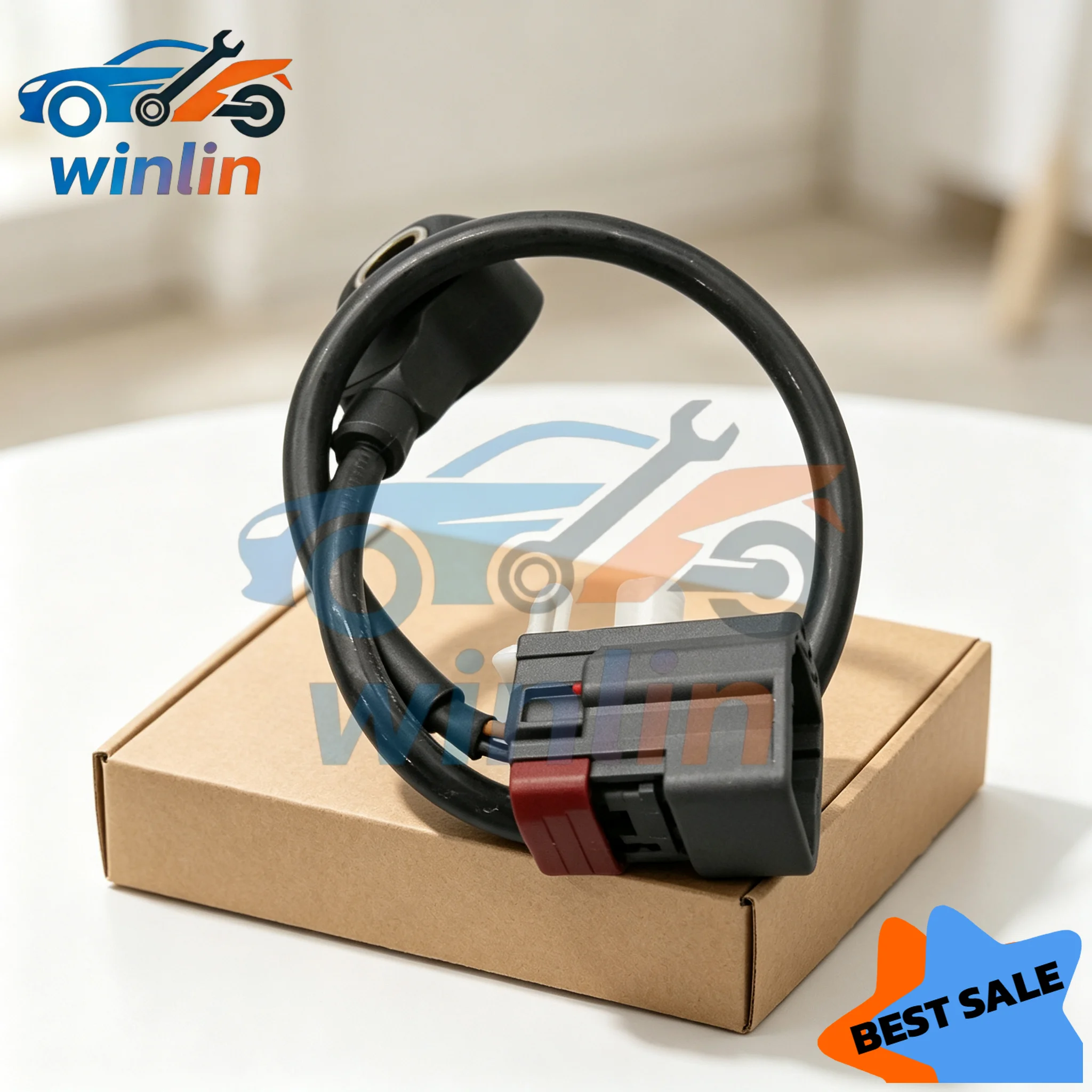High Quality Engine Knock Sensor For Ford Mazda Volvo Jaguar Land Rover Nissan OE LF02-18-921 Replacement Car Parts
