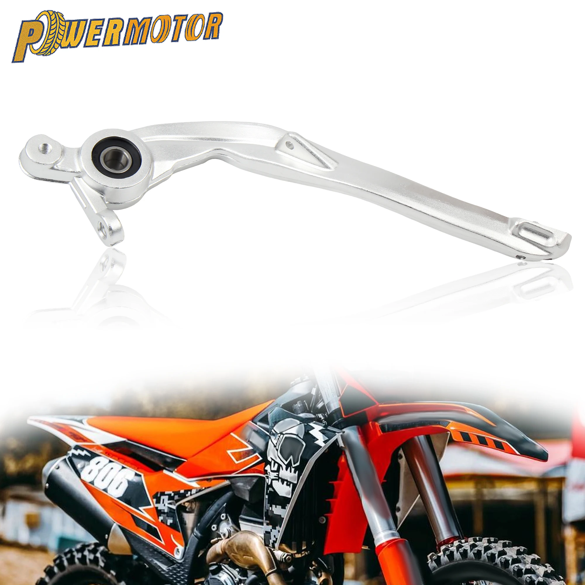 

Motocross Rear Brake Pedal Arm Lever For KTM HUSQVARNA GASGAS SX SXF EXC XC XCFW FC TE EC 2023-2024 Off Road Racing Modified