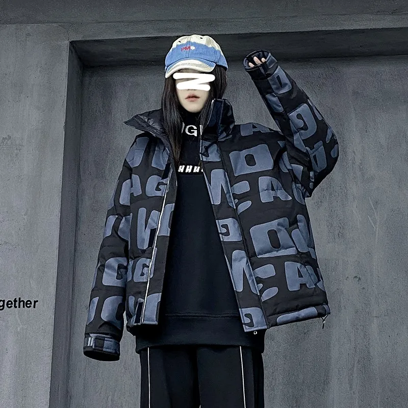 

Модный бренд M-Home: Новая женская зимняя куртка 2025 года с 90% белым пухом, свободного кроя, с воротником-стойкой, теплая верхняя одежда