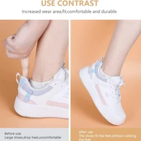 Semelles intérieures pour chaussures, 2/20 pièces, coussinets de talon pour chaussures de Sport, taille réglable, coussinet de pieds, protection du talon, autocollant arrière 5