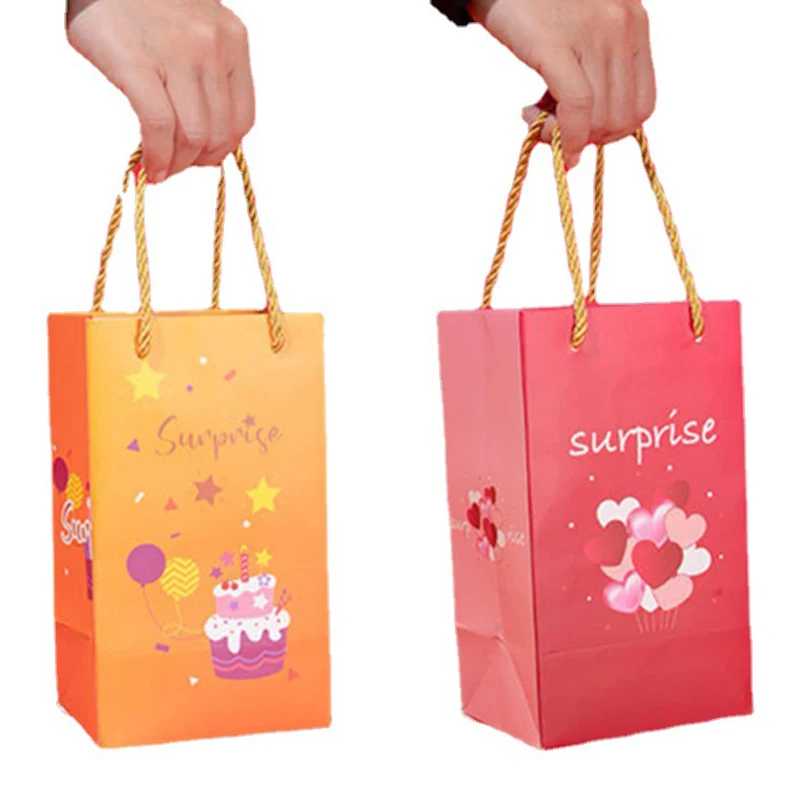 1 ensemble de boîtes à rebond Surprise à motif d'amour joyeux saint-valentin, Festival Qixi, décoration de fête d'anniversaire de mariage, cadeau