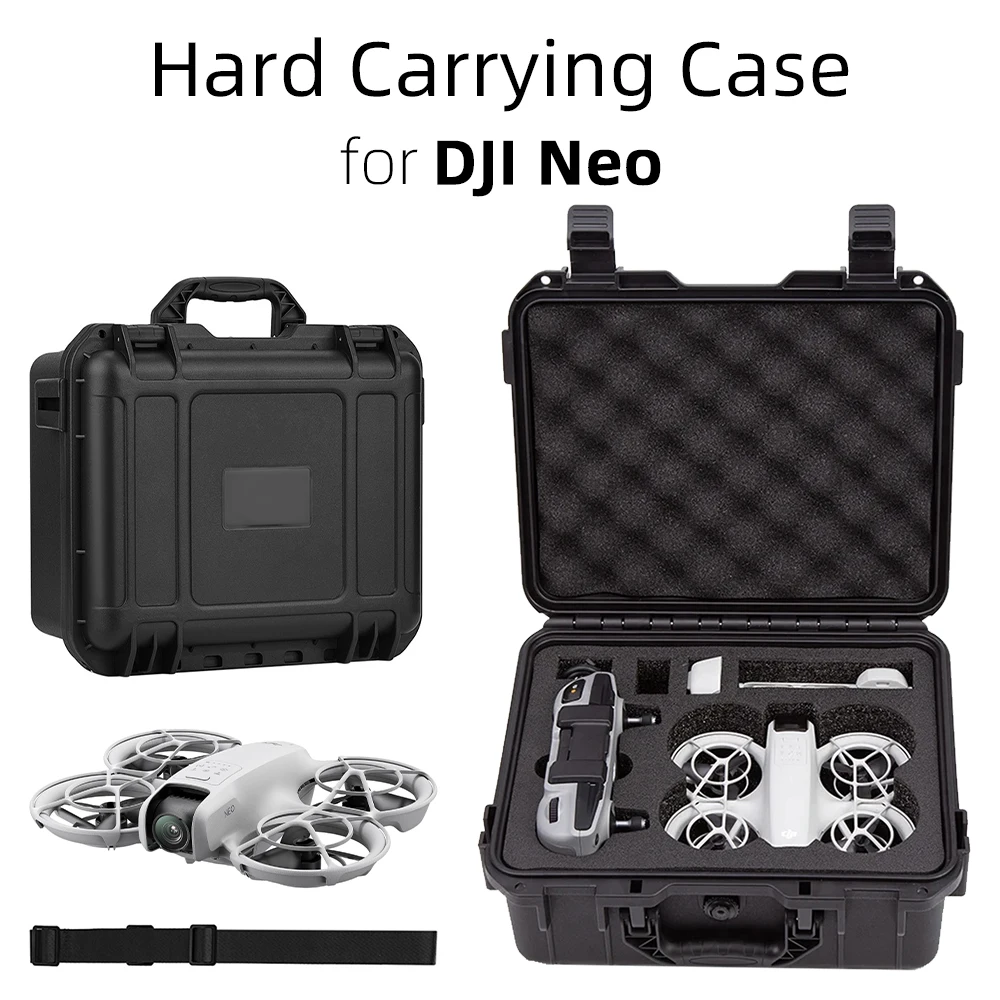 

Hard Case for DJI Neo Fly More Combo Neo Intelligent Flight Battery/Charging Hub/Controller/Drone Carrying Case Accessories