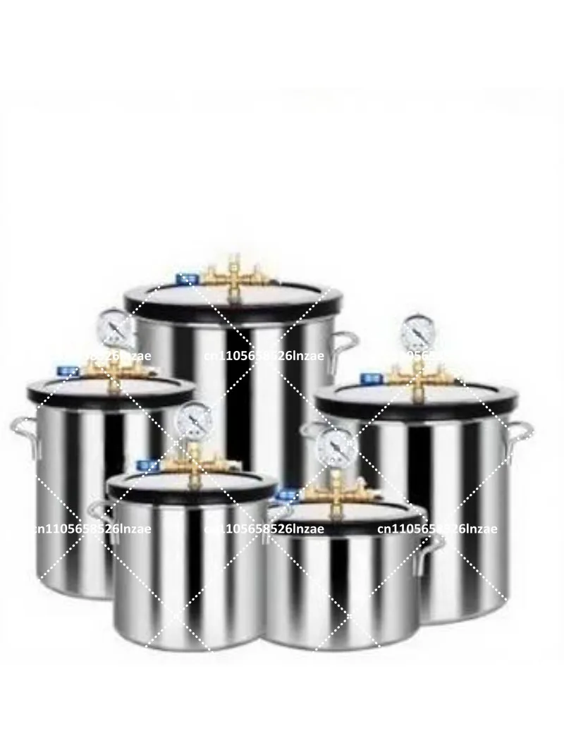 Stainless Steel Silicone Resin Defoaming Barrel Box Tank with Pump Vacuum Sealing Container