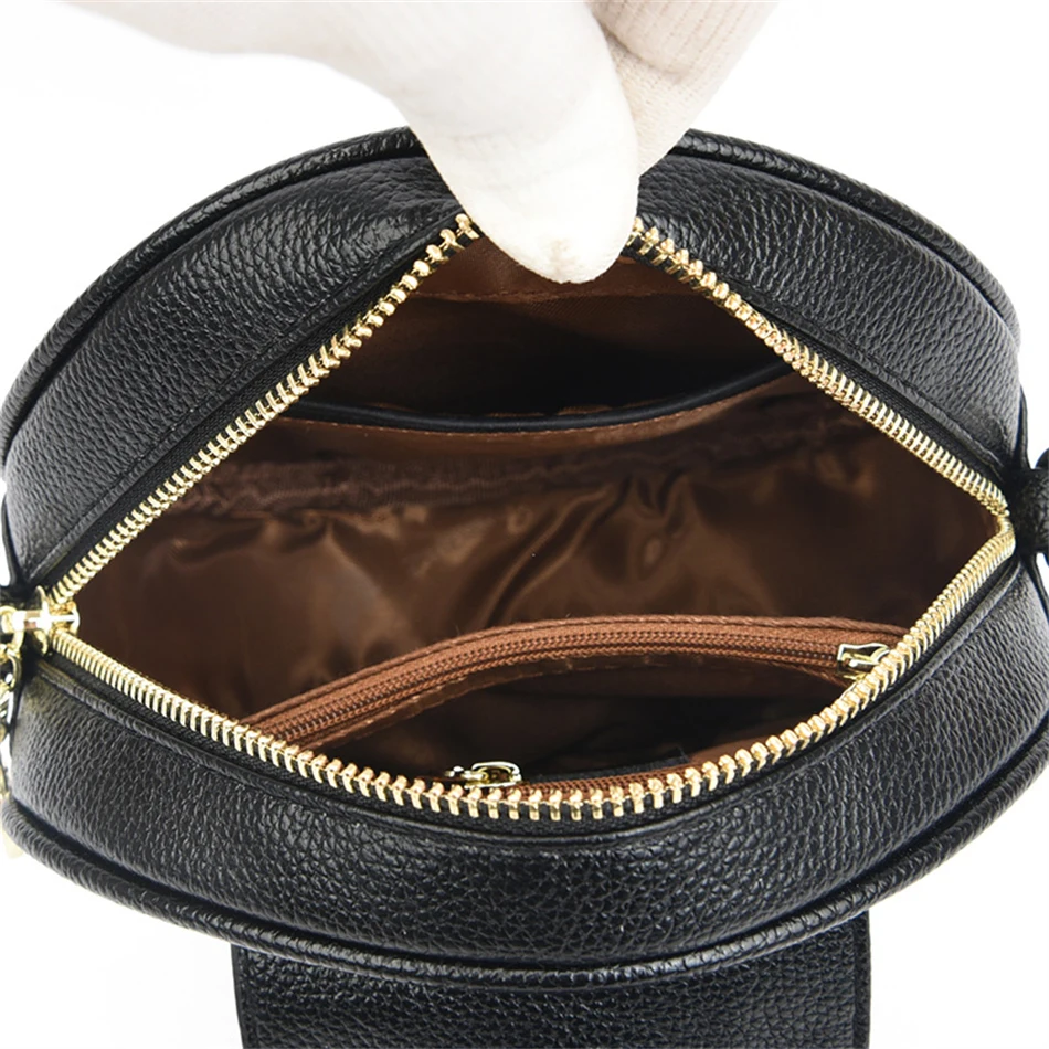 Luxus Designer Kreis Krokodil Muster Weibliche Hand Taschen Marke Leder Damen Handtaschen Geldbörsen Mode Kleine Frauen Schulter Tasche