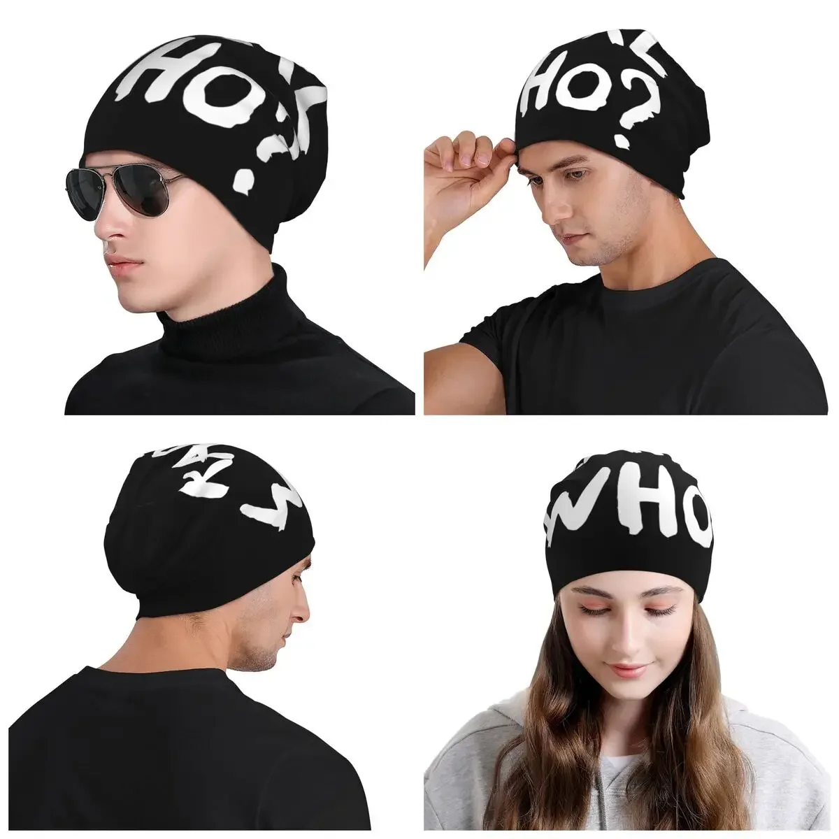 كارل هو شعار قبعة قبعة للجنسين شتاء دافئ بونيه فام قبعات متماسكة موضة في الهواء الطلق Skullies Beanies قبعات للرجال والنساء