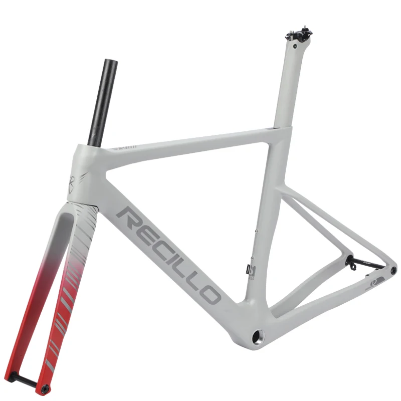 New bicycle frame T1000 carbon fiber speed   disc brake 700C