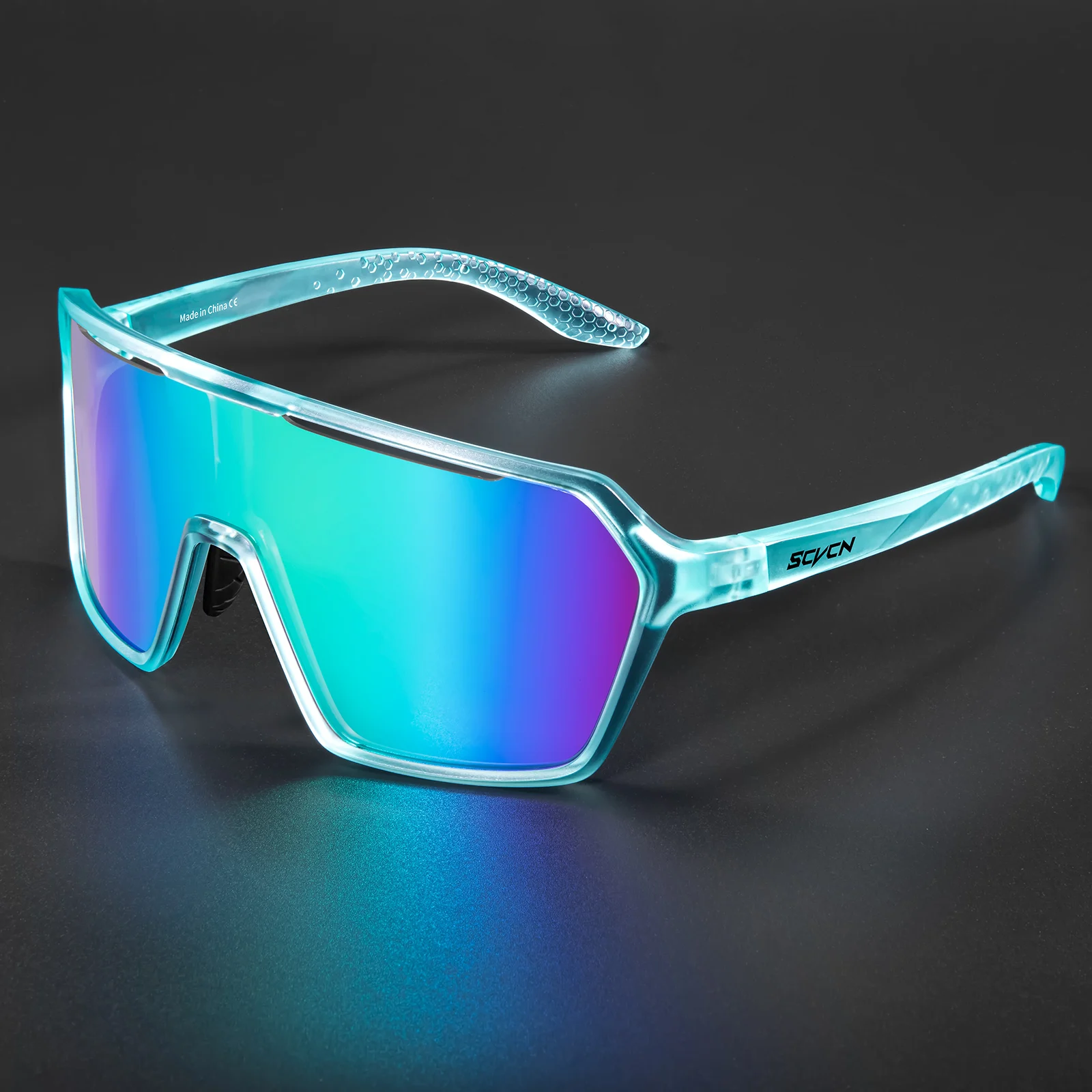SCVCN Neue Photochrome Sonnenbrille MTB Radfahren Gläser Outdoor Sport Laufen Fahren Brille UV400 Schutz Fahrrad Brillen