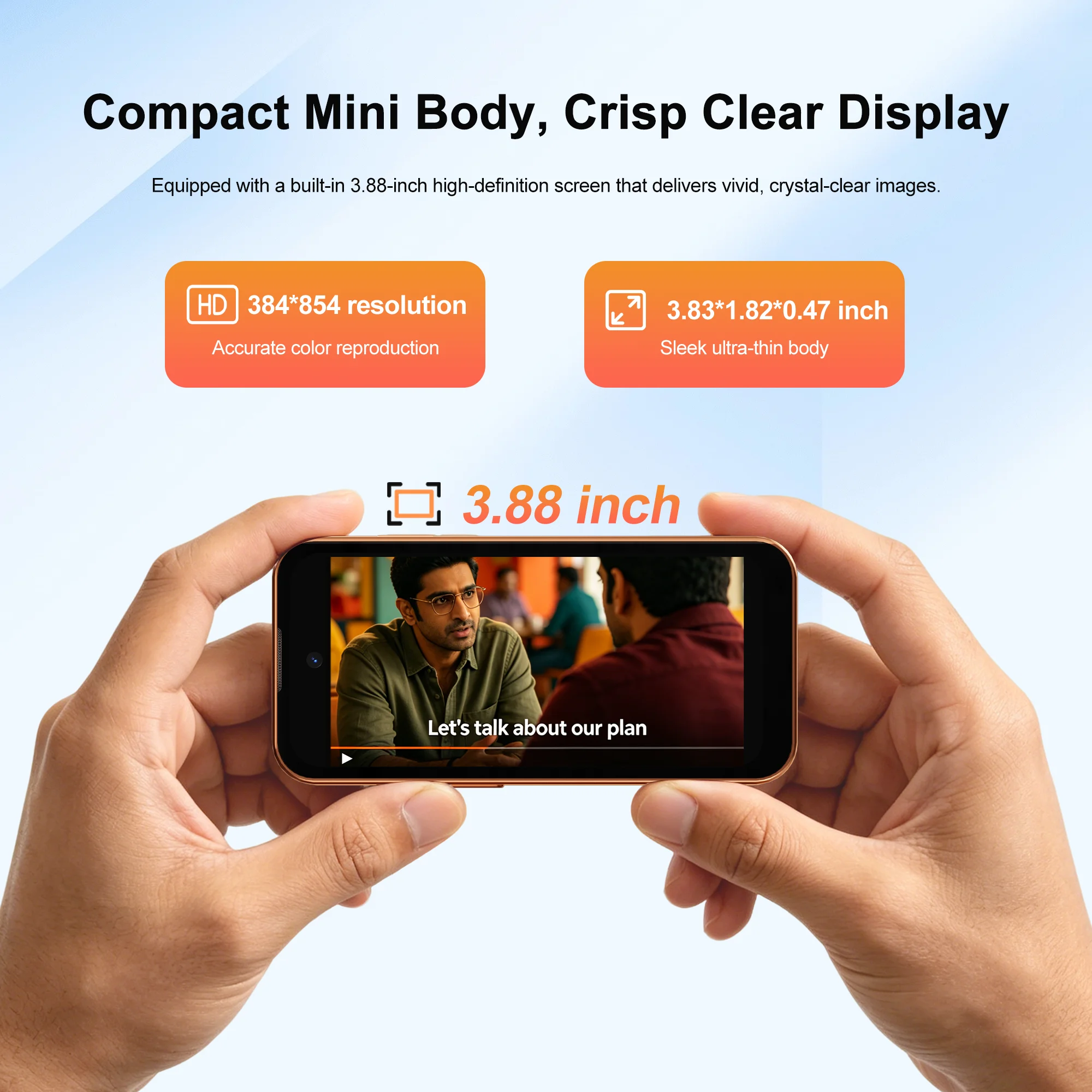 SERVO 19Air Mini Smartphone 4G LTE Android 12 3.88