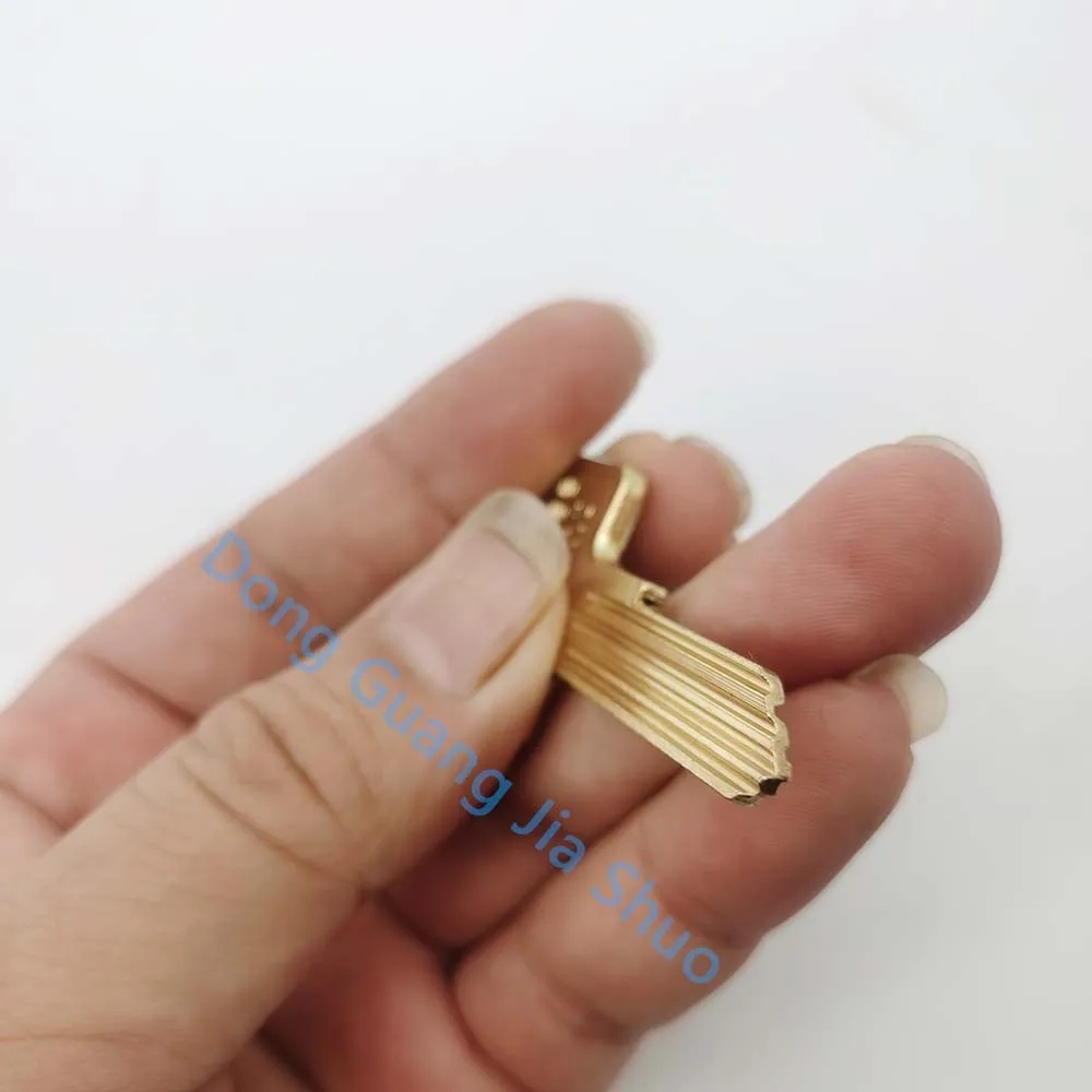 JS 2308 Key Embryo German Key Multi-slot Shaped Tooth Key Embryo Locksmith Expert New Model