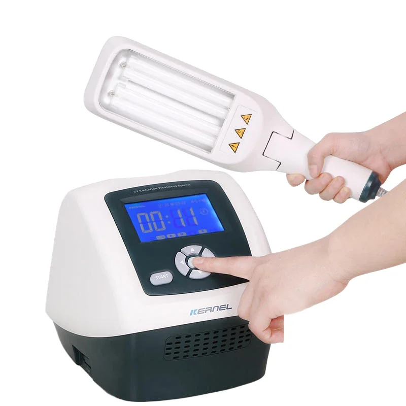 Kernel KN-4006BL desktop 311nm narrow band UVB phototherapy device for vitiligo psoriasis treatment