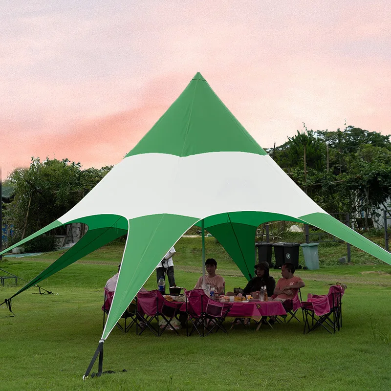 

Genting canopy tent lotus oversized million mountain camp outdoor camping sun protection
