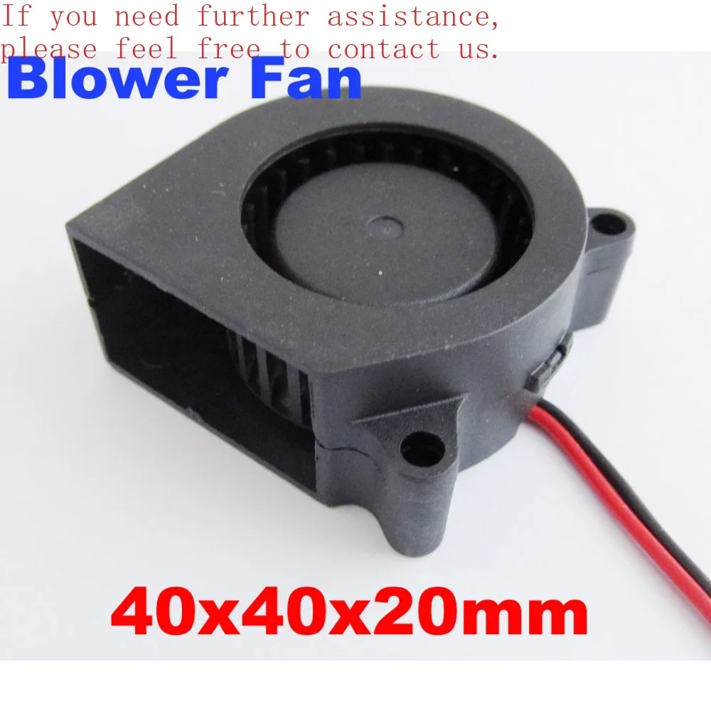 

Для бесщеточного вентилятора с охлаждением постоянного тока 40 мм 4020S 40x40x20 мм 5 В 12 В 24 В 2 контакта/2 провода -