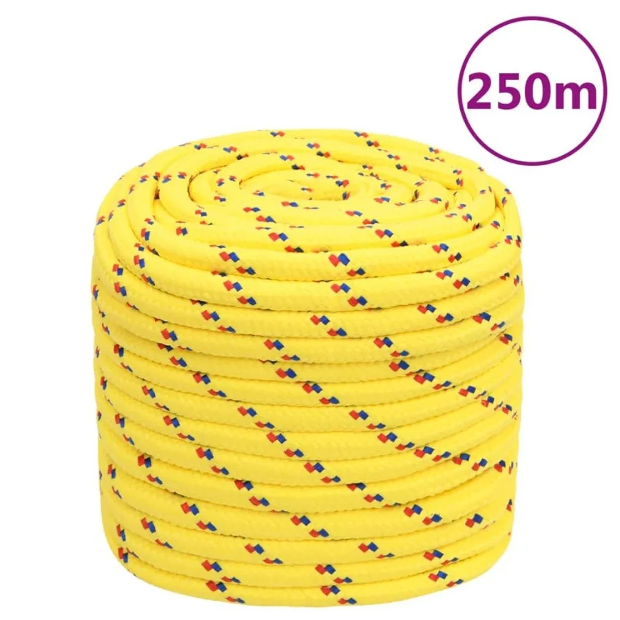 

Boat Rope Yellow 0.63 820.2 ' Polypropylene