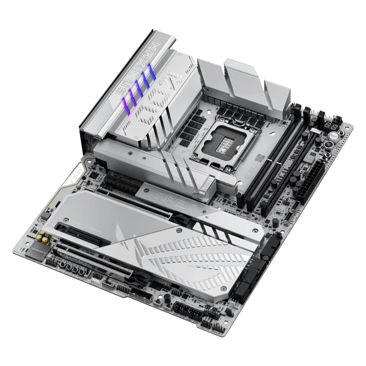 ROG Maximus Z890 Apex PC Motherboard WIFI 7 AI Cooling DDR5 ARGB Light PCIe5.0 ATX Form Factor for Computer Use 256GB