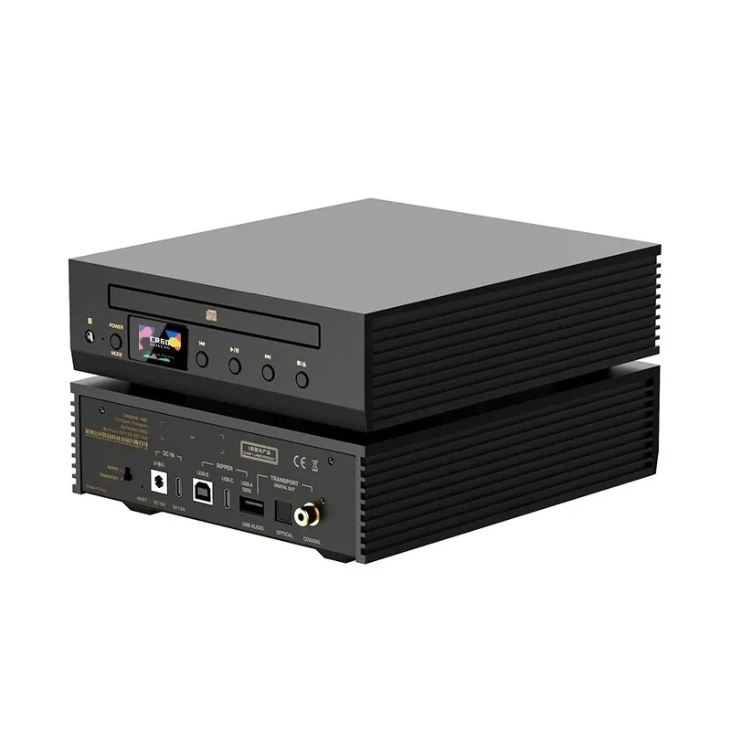 Shanling CR60 Desktop Turntable Track Grabbing Machine Optical/fiber/coaxial USB-A Digital Output CD Player