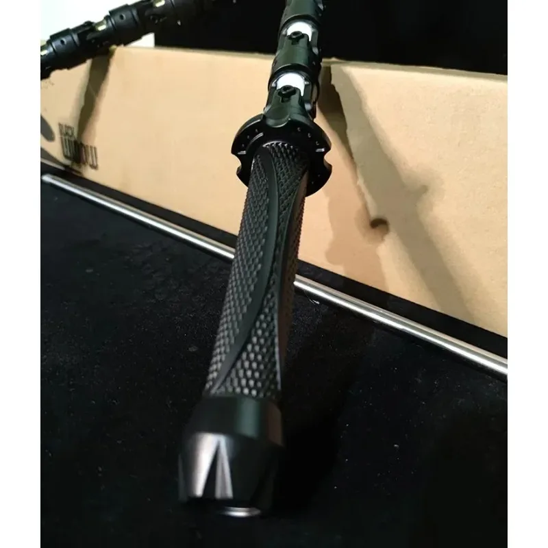 تأثيري 1/1 خارقة الأرملة السوداء ناتاشا المعادن باتون عصا الأسلحة زي فستان بتصميم حالم حفلة أنيمي عرض مسرحي الدعامة الدفاع عن النفس #4