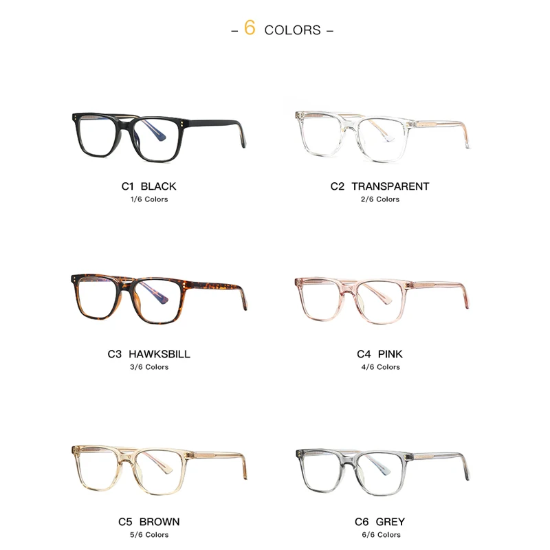 

Модные универсальные оправы для очков KIZN, компьютерные очки с защитой от синего света, женские очки для коррекции близорукости, настраиваемые оптические очки от -0,50 до -10