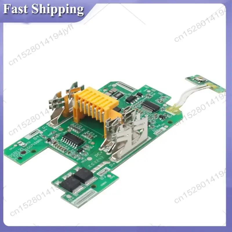 -ABDH 2X BL1890 علبة بطارية ليثيوم PCB شحن حماية لوحة دوائر كهربائية شل صندوق ل 18 فولت 9.0Ah 18650 -15